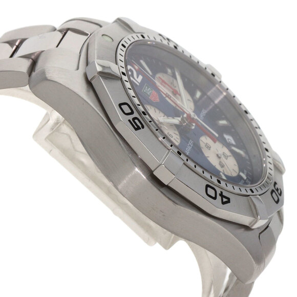 TAG Heuer CAF1112 Aquaracer Chronograph Watch, Stainless Steel/SS, Men's - Picture 6 of 16